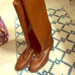 J Crew leather boot Size 8